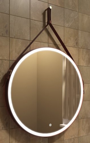 Континент Зеркало Millenium Led 65 (коричневый)