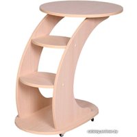 Журнальный столик Мебелик Стелс (молочный дуб)