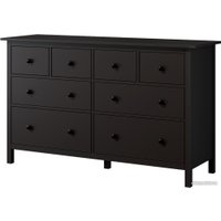 Комод Лузалес Кымор 8 ящиков (черный)