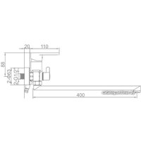 Смеситель Ledeme L2266