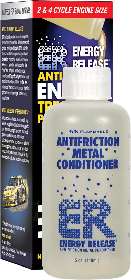 

Присадка в масло Energy Release Antifriction Metal Conditioner 148 мл (ER5(P001RU))
