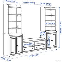 Стенка Ikea Хауга 193.887.27