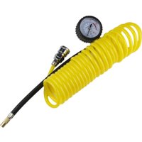 Автомобильный компрессор Nova Bright АК-75 (двухпоршневой, металлический корпус, кейс, LED-фонарь)