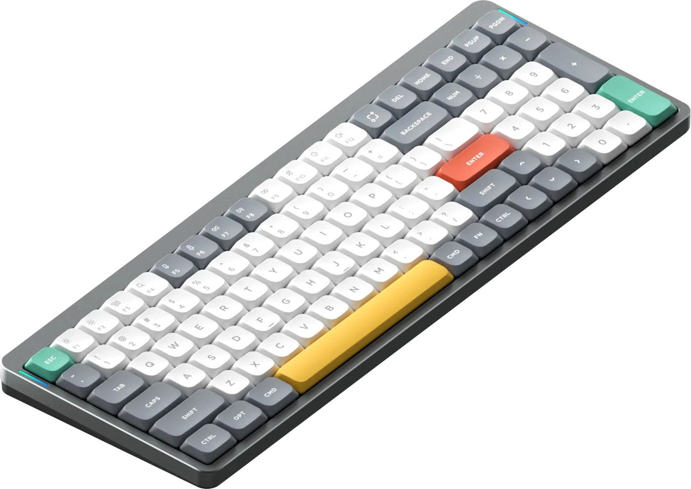 

Клавиатура NuPhy Air96 Lunar Gray (Gateron Low Profile Red 2.0)