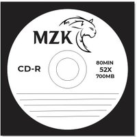 CD-R диск MZK CD-R 700Mb 52x