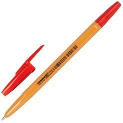 Ручка шариковая Carioca Corvina 40163/03G (красный)