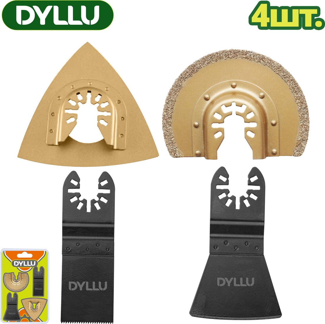 

Набор пильных полотен Dyllu DTMA9403 (4 шт)