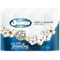 Туалетная бумага Slonik Jumbo Bawelna 3 слоя (24 рулона)