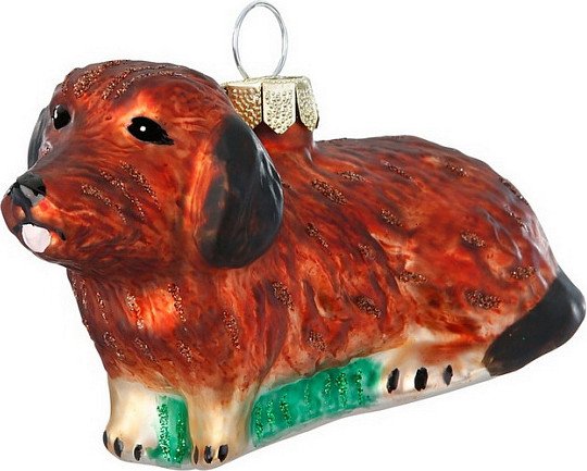 

Елочная игрушка Inge's Christmas Figural Glass Ornaments Такса (собака) 64864H120