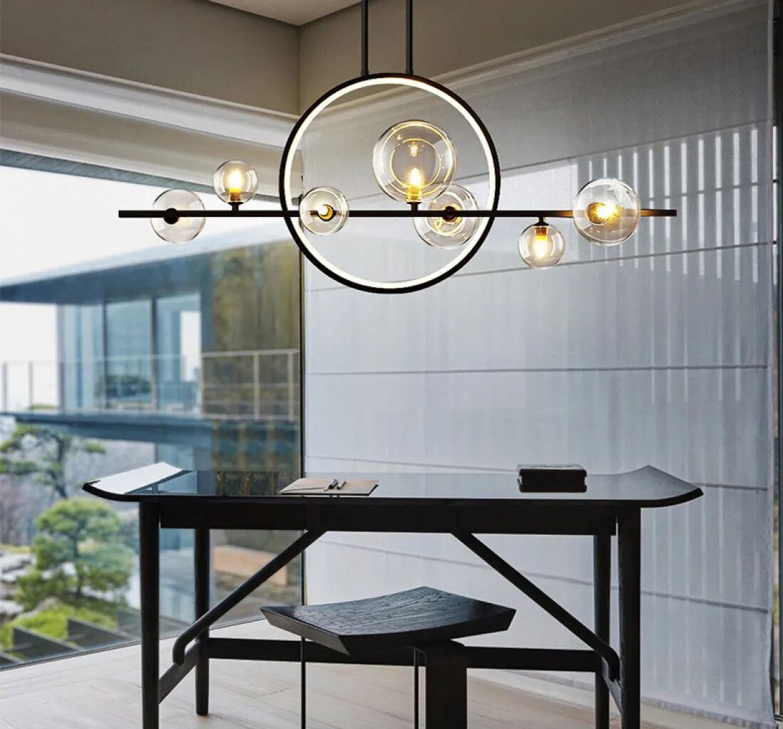 

Подвесная люстра ImperiumLoft Iona-l-halo01 167515-26