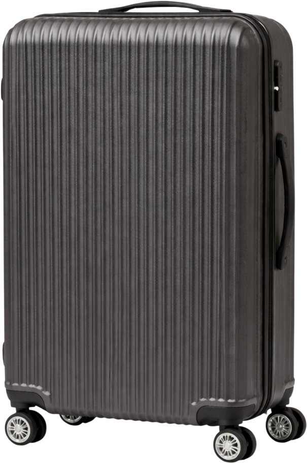 

Чемодан-спиннер Homa CHMD-02 (черный, M)