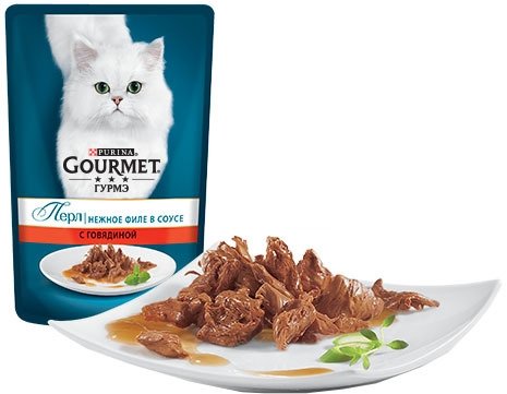 

Пресервы Gourmet Нежное филе в соусе с говядиной 85 г
