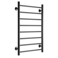 Полотенцесушитель Ростела Виктория 1" 8 перекладин 50x80 см (черный)