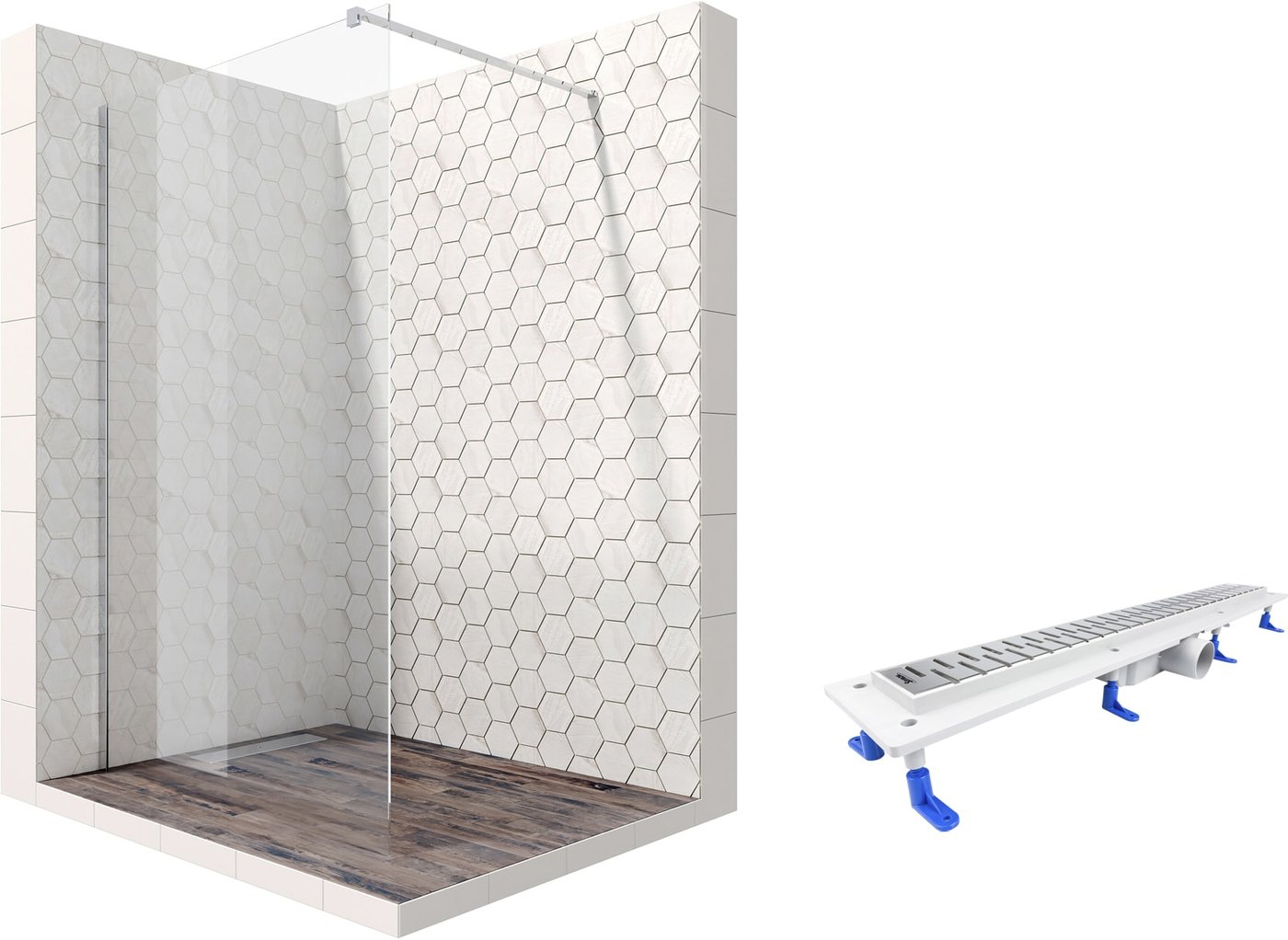 

Душевая стенка Ambassador Set 15031103-ST16