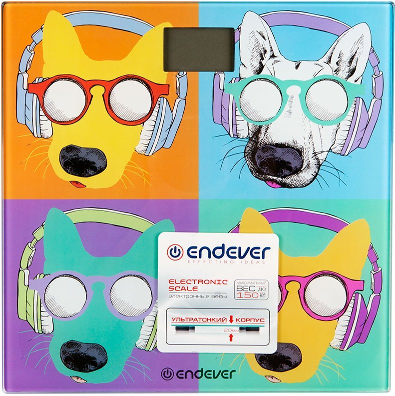 

Напольные весы Endever Aurora 566