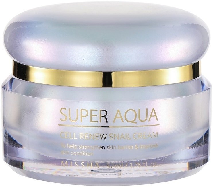 

Missha Крем Super Aqua Cell Renew Snail регенерирующий 47 г