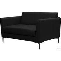 Диван Brioli Куно М двухместный (L22/черный)