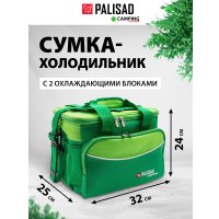 Термосумка Palisad 69597 (зеленый)