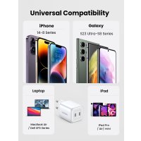 Сетевое зарядное Ugreen CD294 15327 (белый)