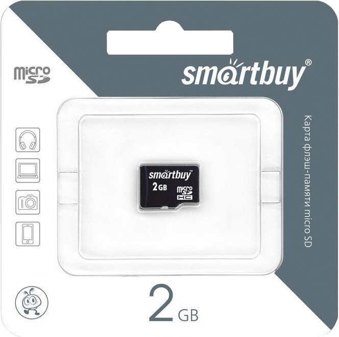 

Карта памяти SmartBuy microSDHC 4607177551852 2GB