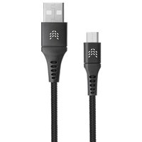 Кабель Rocket Contact USB Type-A - USB Type-C (1 м, черный)