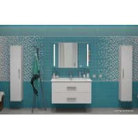  Какса-А Шкаф с зеркалом Практик 105