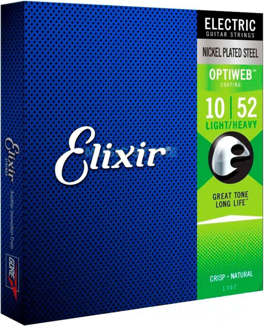 

Струны для гитары Elixir Strings 19077 Optiweb 10-52