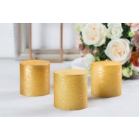 Набор свечей Мелт 75 мм (3 шт, золотой)