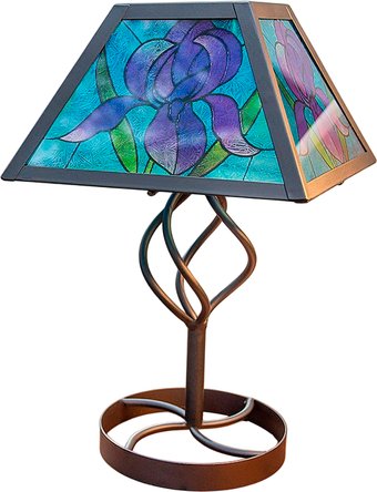 Садовый светильник Чудесный Сад 679 Тиффани Лилия