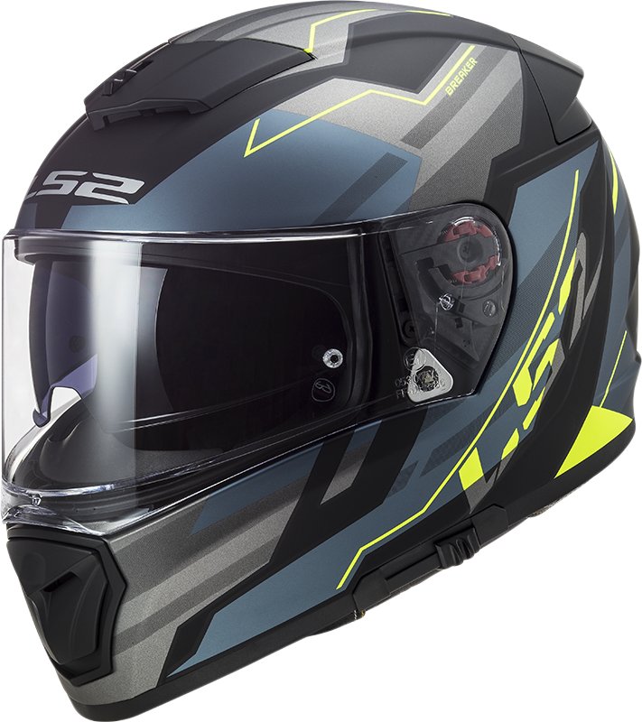 

Мотошлем LS2 FF390 Breaker Beta (M, matt cobalt h-v yellow)