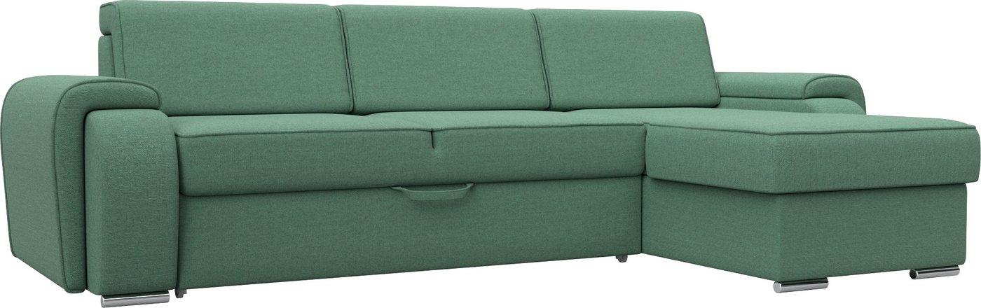 

Угловой диван Лига диванов Лига-025 правый 123475 (рогожка амур зеленый)