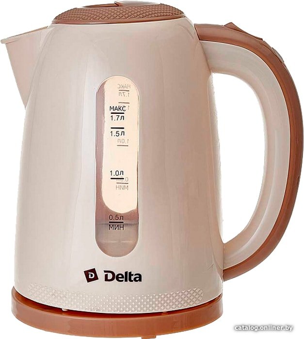 Электрический чайник Delta DL-1106 (бежевый)