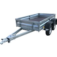 Двухосный прицеп AvtoS A28P2B (2800x1500x300, R13, ресс. AL-KO, 2ос)