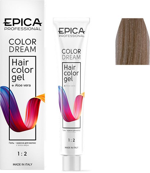 

Гель-краска Epica Professional Colordream 9.12 блондин перламутровый (100 мл)