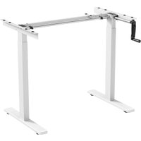 Подстолье для работы стоя ErgoSmart Manual Desk Compact FR (белый)