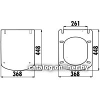 Сиденье для унитаза Creavit Elegant KC1103.01.0000E