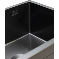 Кухонная мойка Blantek LS-5444B Nano black (+500B40B1)