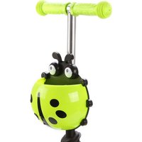 Трехколесный самокат Moby Kids Божья коровка 3 в 1 641274 (зеленый)
