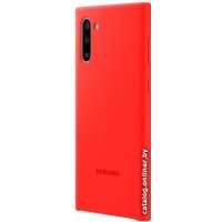 Чехол для телефона Samsung Silicone Cover для Samsung Galaxy Note 10 (красный)