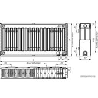 Стальной панельный радиатор Лидея ЛУ 22-516 500x1600