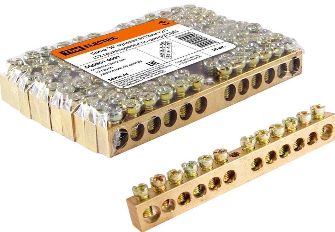 

Нулевая шина TDM Electric SQ0801-0053