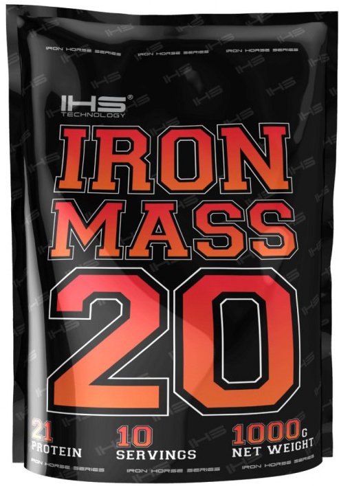 

Изотоник IHS Iron Mass 20 (1кг, ваниль)