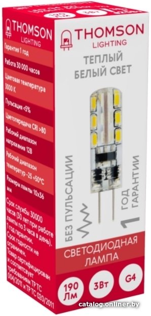 Светодиодная лампочка Thomson Led G4 TH-B4222