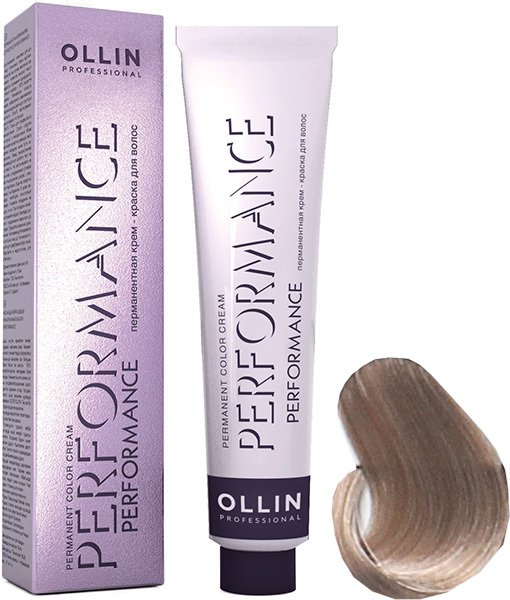 

Крем-краска для волос Ollin Professional Performance 10/31 светлый блондин золотисто-пепельный