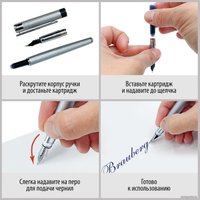Ручка перьевая BRAUBERG Larghetto 143475