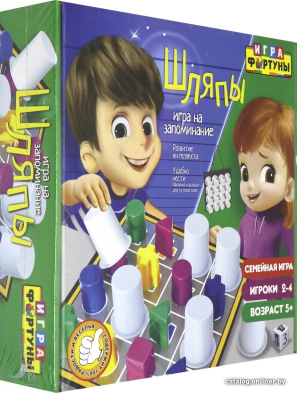 Детская настольная игра Фортуна Шляпы Ф96993