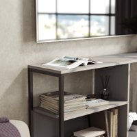 Тумба Mio Tesoro Codi Loft (серый/черный)