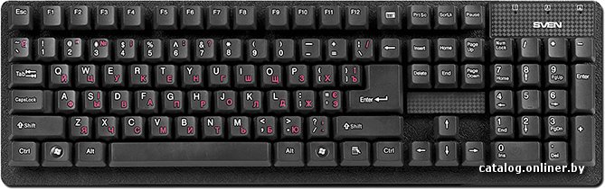 Клавиатура SVEN Standard 301 USB (черный)