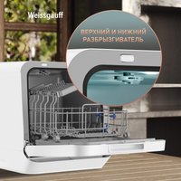 Настольная посудомоечная машина Weissgauff TDW 4036 D