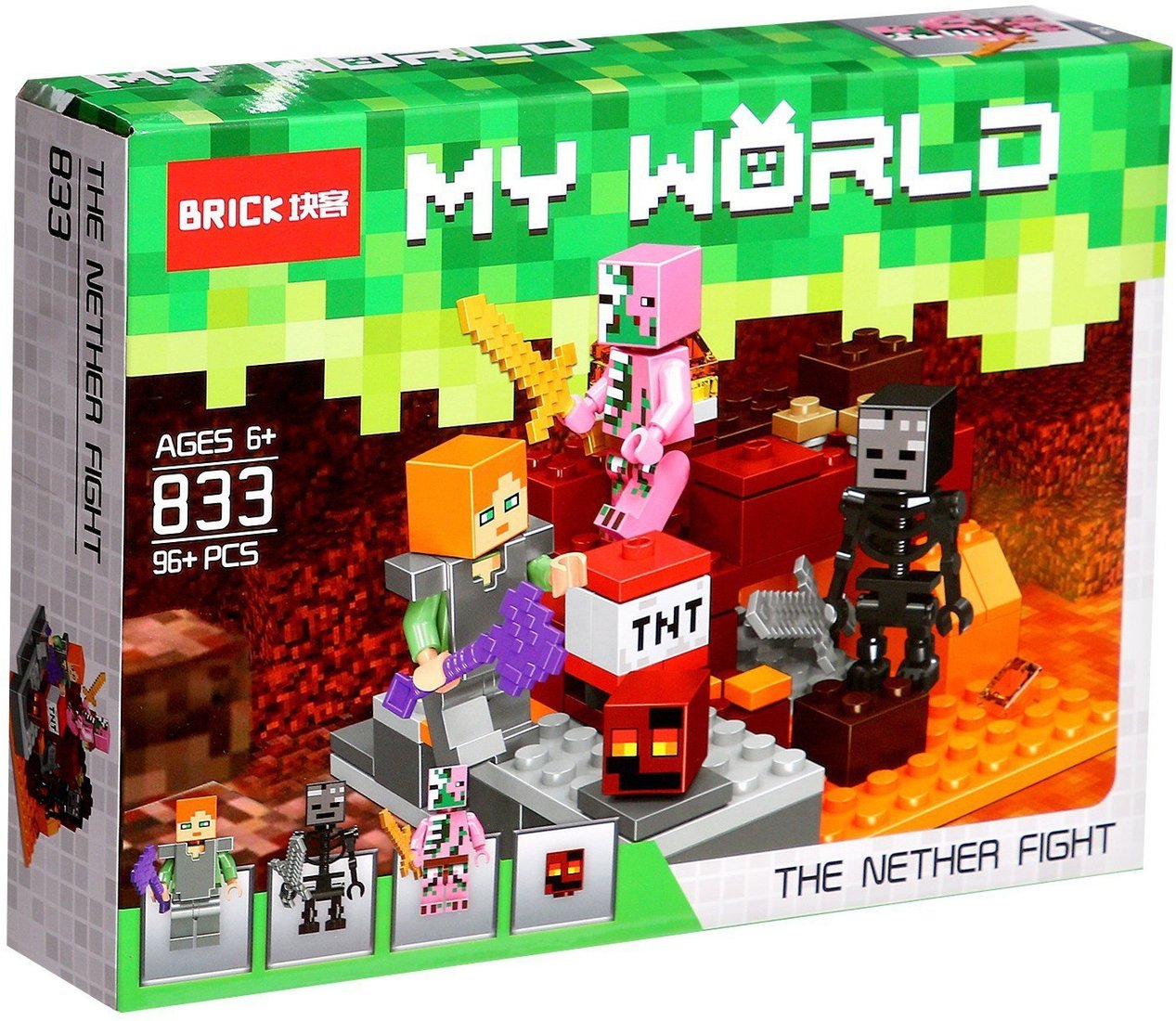 

Конструктор Brick Мой мир 7846688